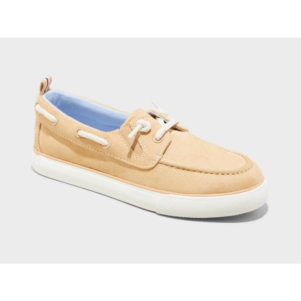 Kids' Reece Boat Shoes - Cat & Jack™ Tan 13